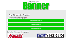 Desktop Screenshot of dimboolabanner.com.au